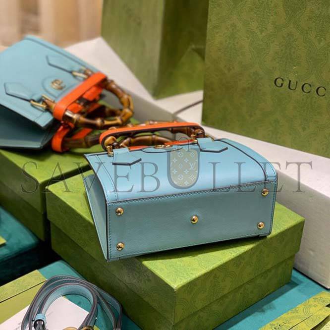 GUCCI  DIANA MINI TOTE BAG 655661 (20*16*10cm)